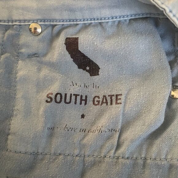 AG Adriano Goldschmied The Stilt Cigarette Pants 30R Cool Light Blue Straight - Picture 8 of 10